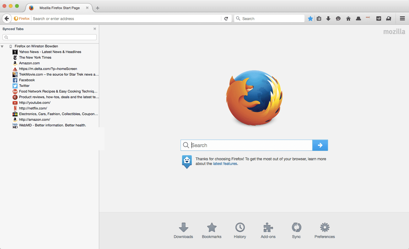 download firefox for mac lion
